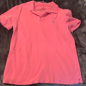 Pink Vineyard Vine Polo Shirt